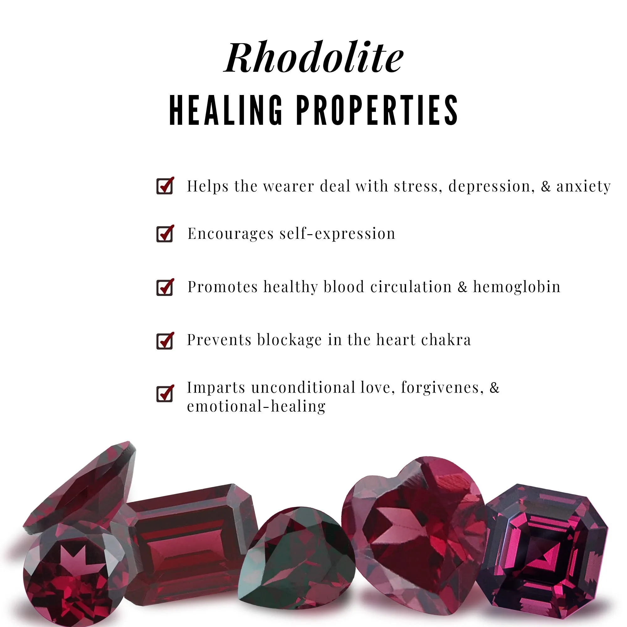 0.75 CT Marquise Cut Rhodolite Promise Ring with Diamond