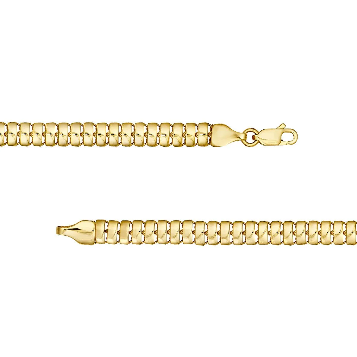 14K Yellow Gold Rectangular Bracelet