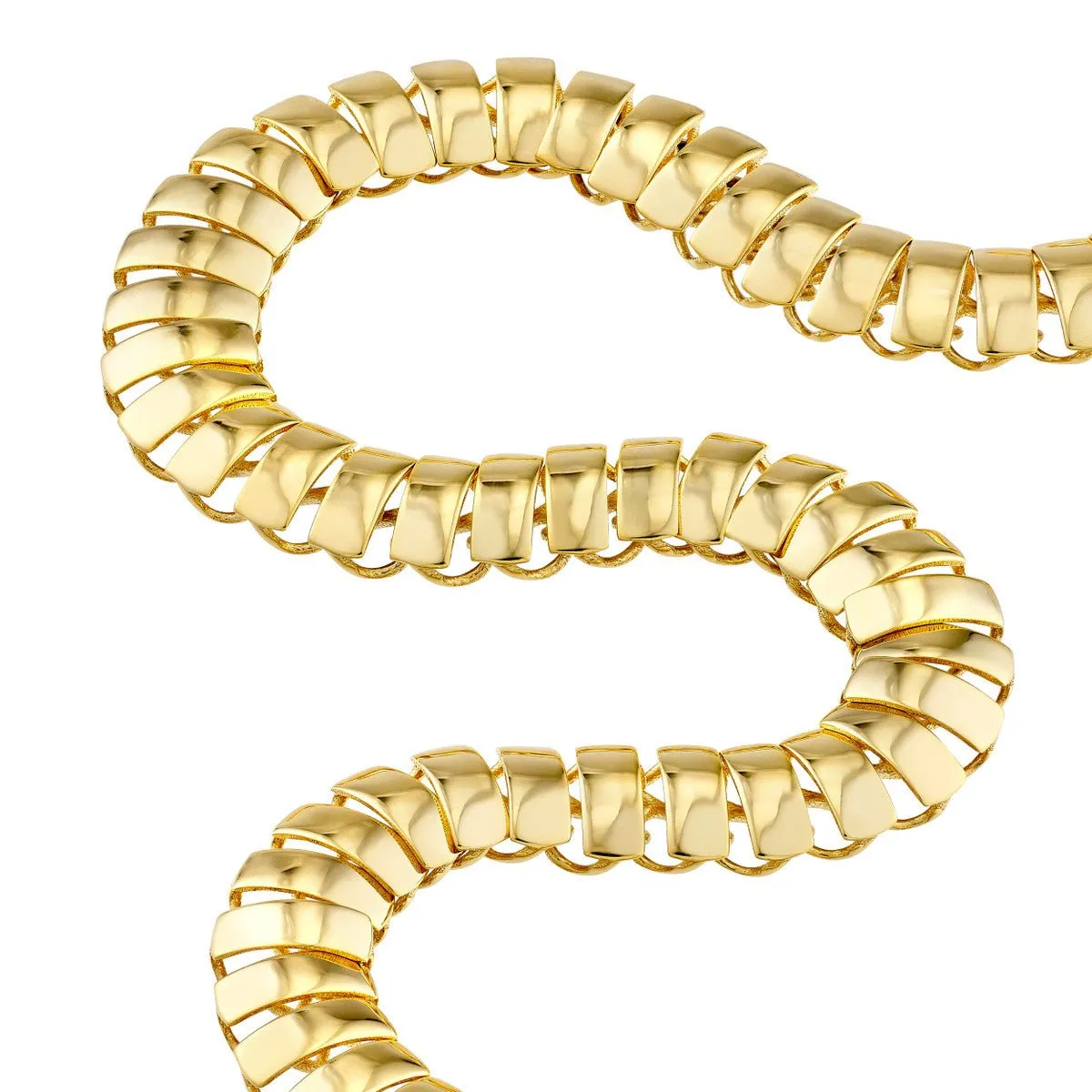 14K Yellow Gold Rectangular Bracelet