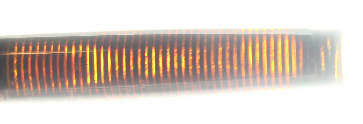 1938 PARKER BURGUNDY PEARL MAJOR VACUMATIC DOUBLE JEWEL FOUNTAIN PEN RESTORED