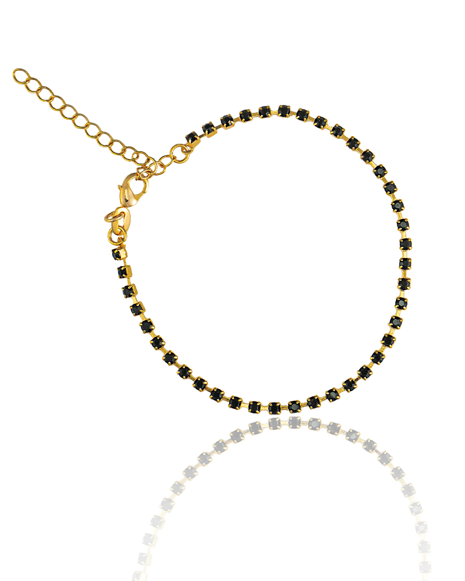 2mm Zirconia Colored Tennis Bracelet, 11 colors (I100)