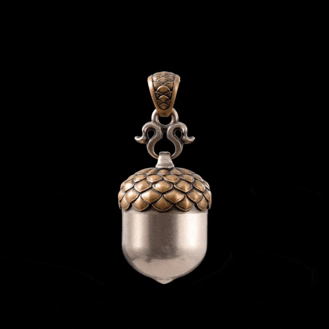Acorn Capsule Pendant