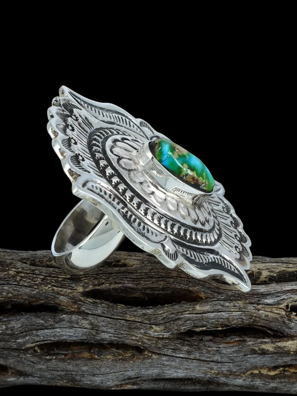 Adjustable Sonoran Gold Turquoise Ring