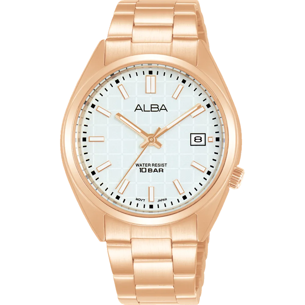 Alba Active Sports Analogue Silver Dial Womens Watch AG8M28X