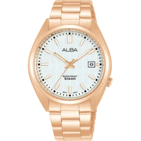 Alba Active Sports Analogue Silver Dial Womens Watch AG8M28X