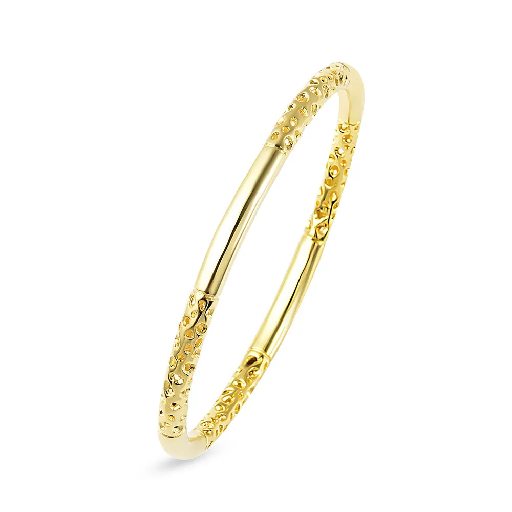 Allegro Mystic Ring with Amethyst   Allegro Lattice Skinny Slim Bangle