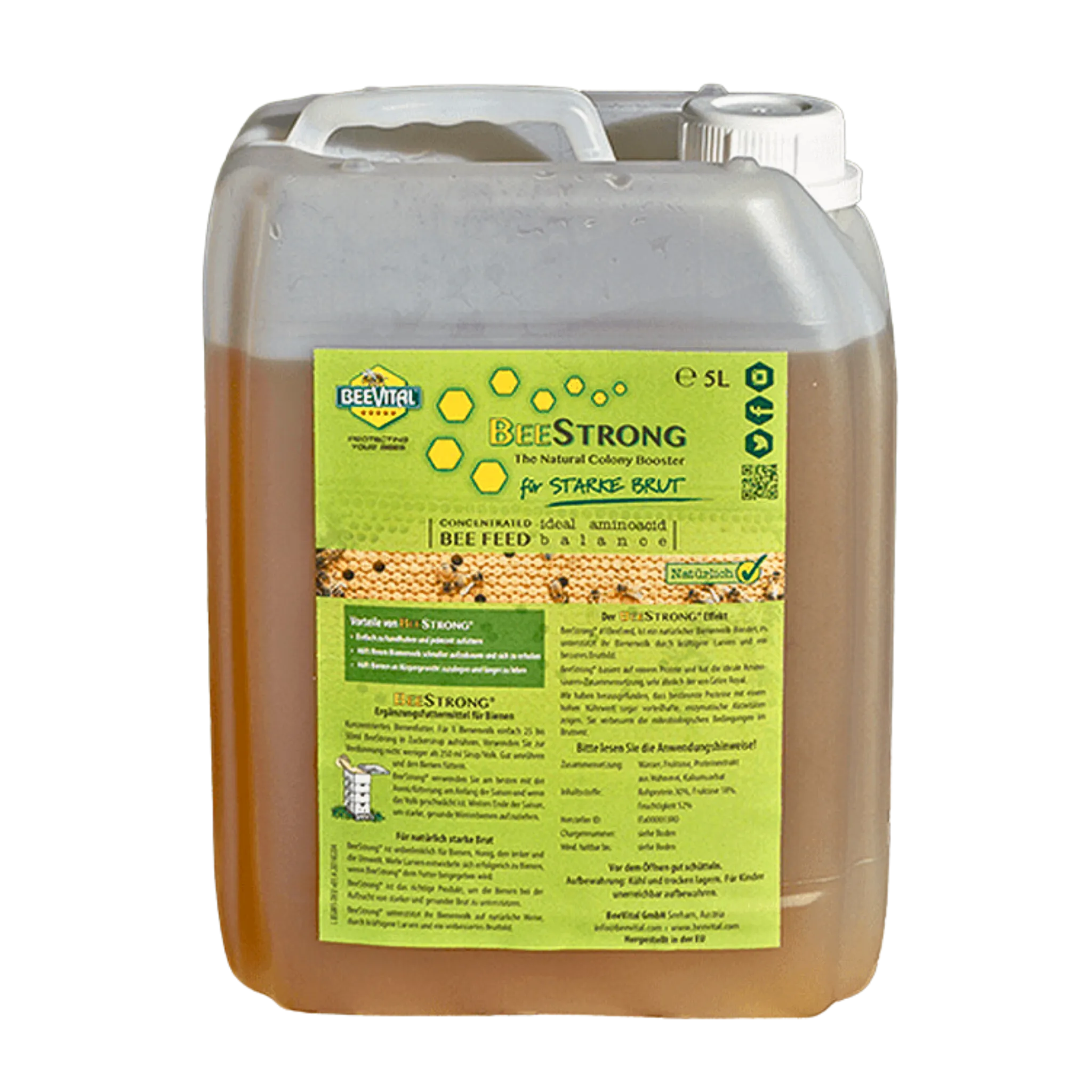 BeeStrong Bee Feed Liquid Concentrate-The Natural Colony Booster