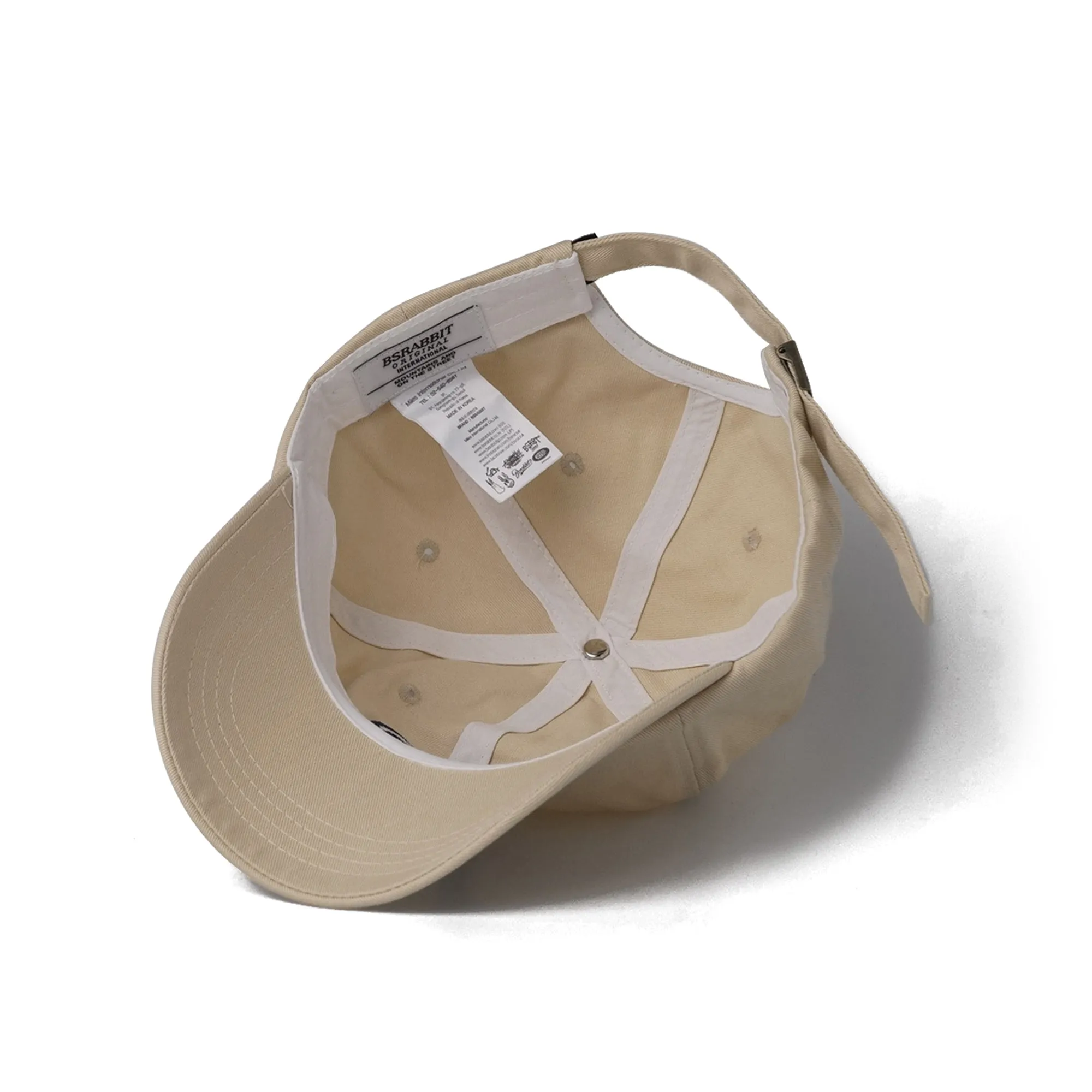 BIG B LOGO CAP BEIGE