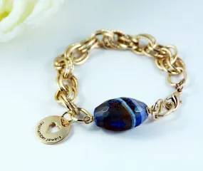 Blue Lagoon Chain Bracelet