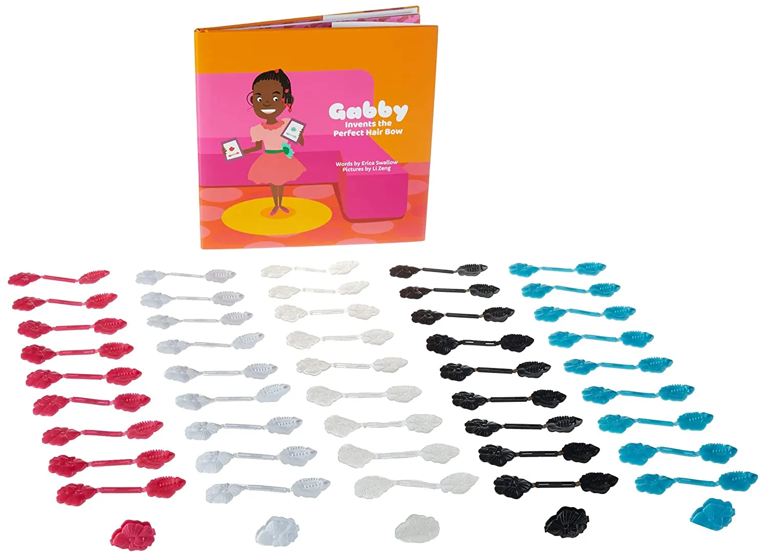 Book and Sweet Pea GaBBY Bows (50) Bundle
