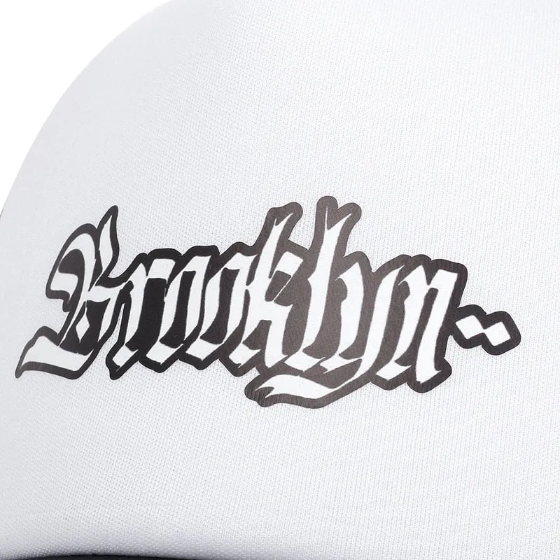 BROOKLYN truck cap Women Men Baseball Cap Outdoor Sunscreen Unisex Baseball Hat