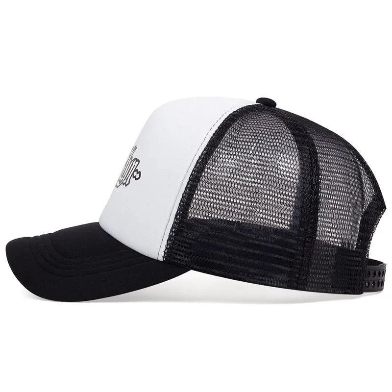 BROOKLYN truck cap Women Men Baseball Cap Outdoor Sunscreen Unisex Baseball Hat