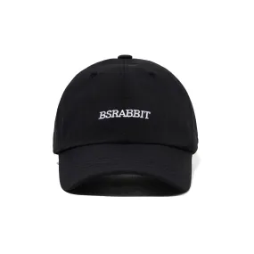 BSRABBIT LOGO STRING CAP BLACK