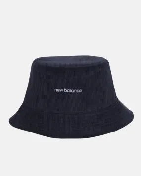 BUCKET HAT WASHED CORDUROY NERO