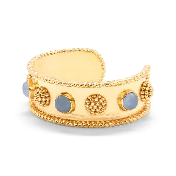Capucine De Wulf - Berry Gem Cuff in Gold (Two Color Options)