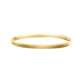 Child 14K Yellow Gold Plain Bangle