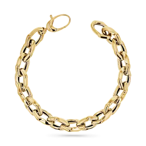 Chunky Sculptured Link Bracelet