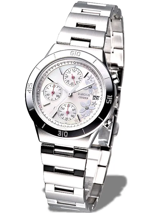 Citizen Wicca Stainless Steel Ladies Watch FA1008-54D