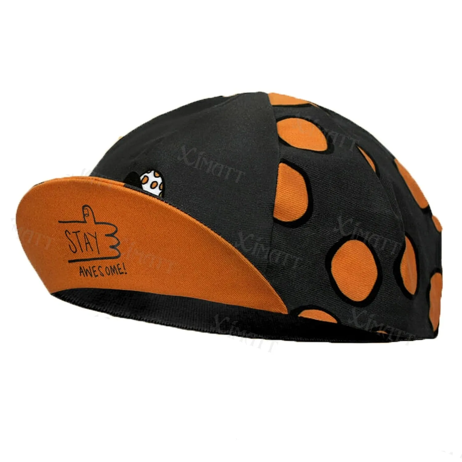 Classic Retro Red Blue Green Polyester Cycling Caps Summer Sports Quick Dry Bicycle Hat Men And Women Wear Breathable