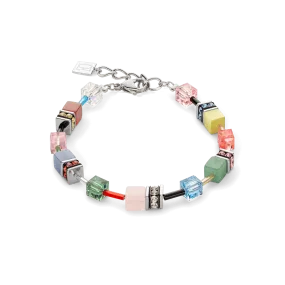 Coeur De Lion GeoCUBE® Iconic Precious Bracelet Multicolour Delight