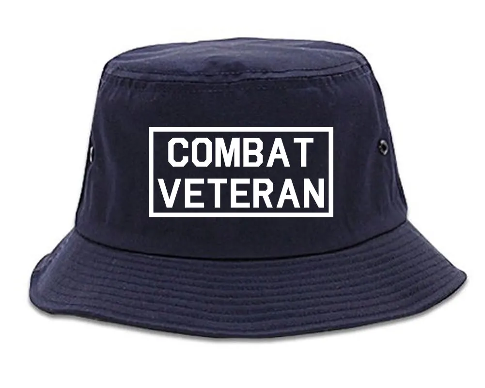 Combat Veteran Mens Bucket Hat