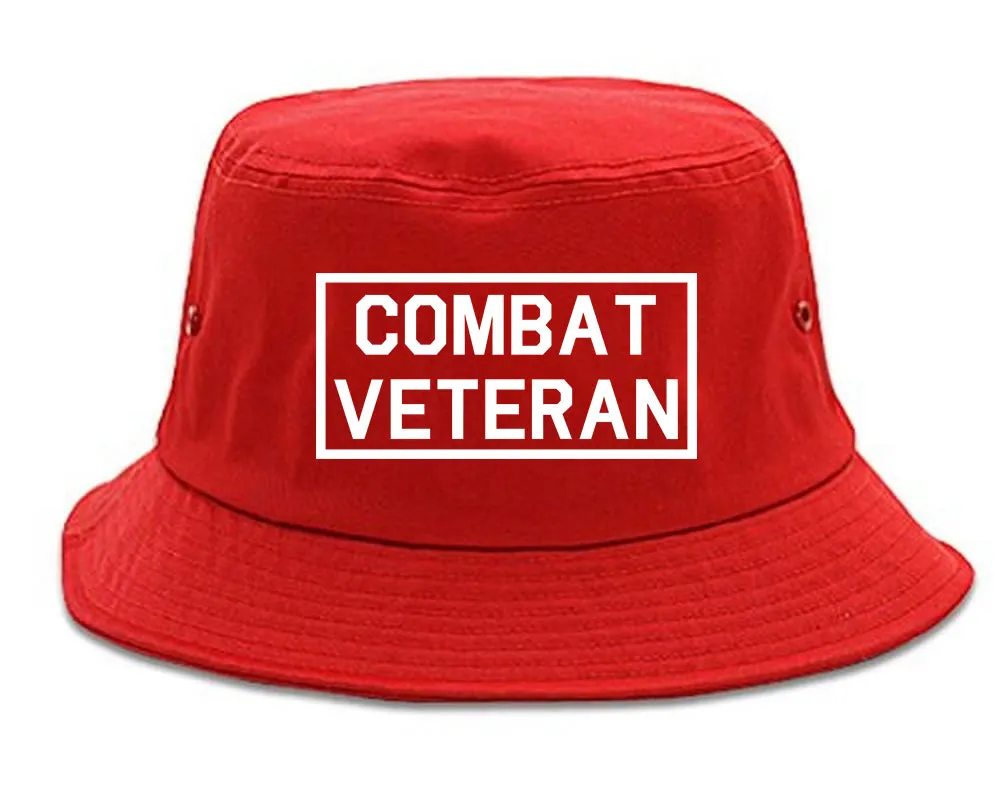 Combat Veteran Mens Bucket Hat