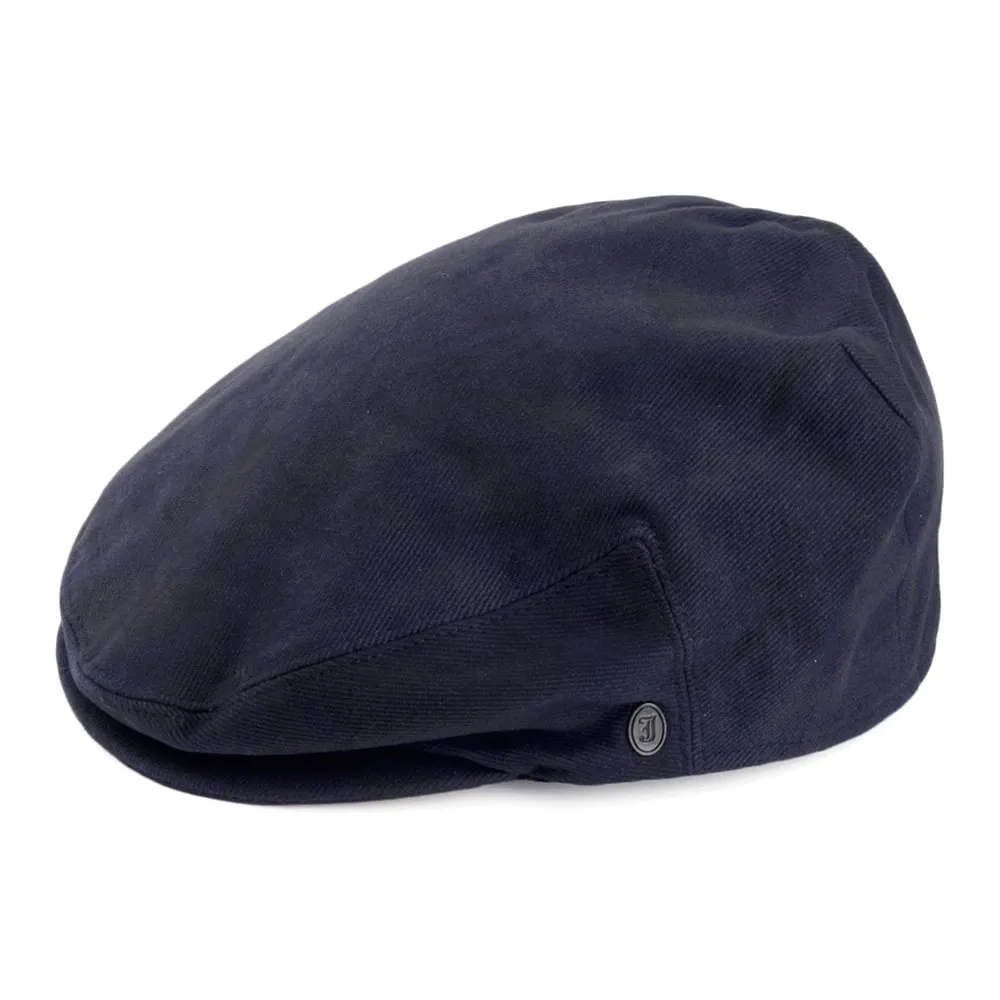 Cotton Flat Cap Navy Wholesale Pack