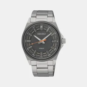 Dress Men's Grey Analog Stainless Steel Watch SUR507P1