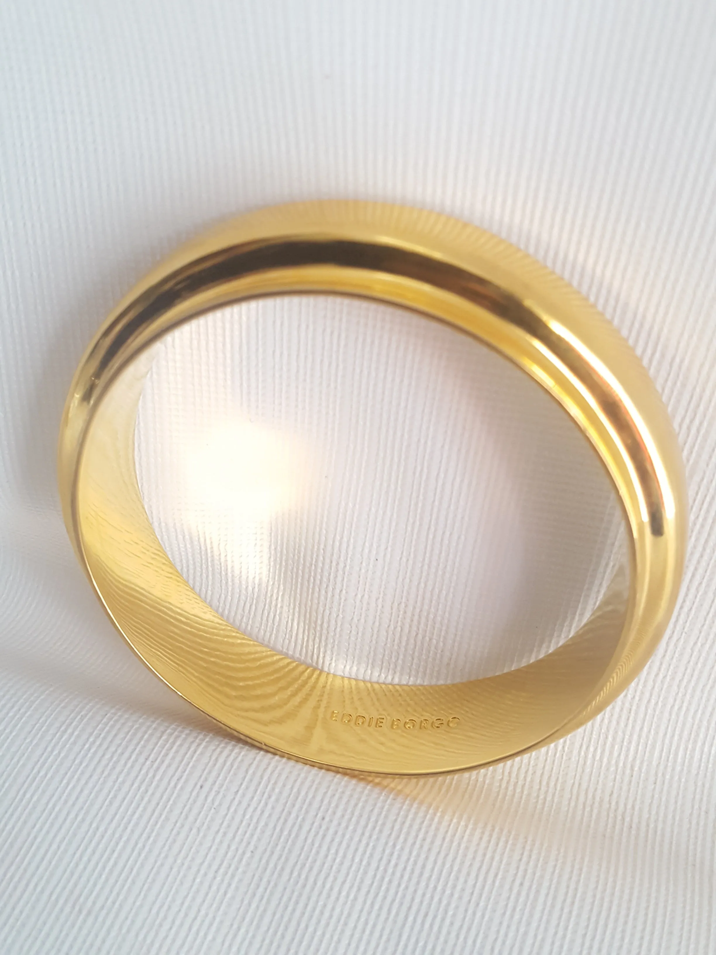 Eddie Borgo Gold Plated Brass Bangle Braclet