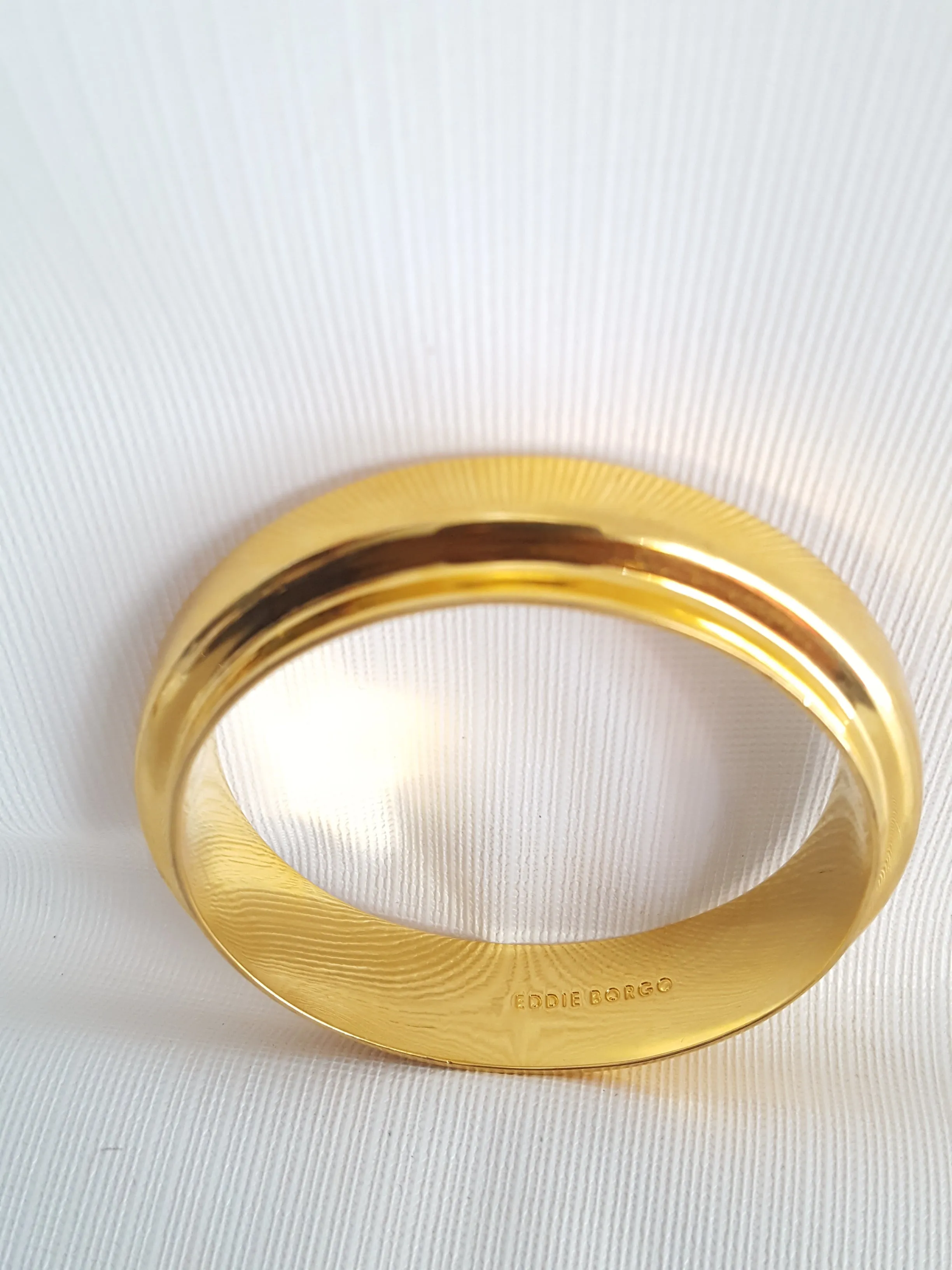 Eddie Borgo Gold Plated Brass Bangle Braclet