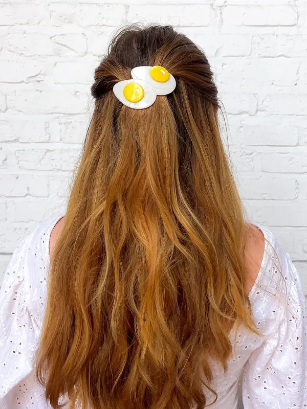 Egg French Barrette