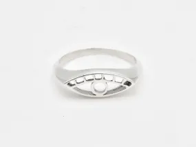 Evil Eye Ring - Silver Evil Eye - Eye Ring
