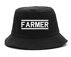 Farmer Farm Mens Bucket Hat