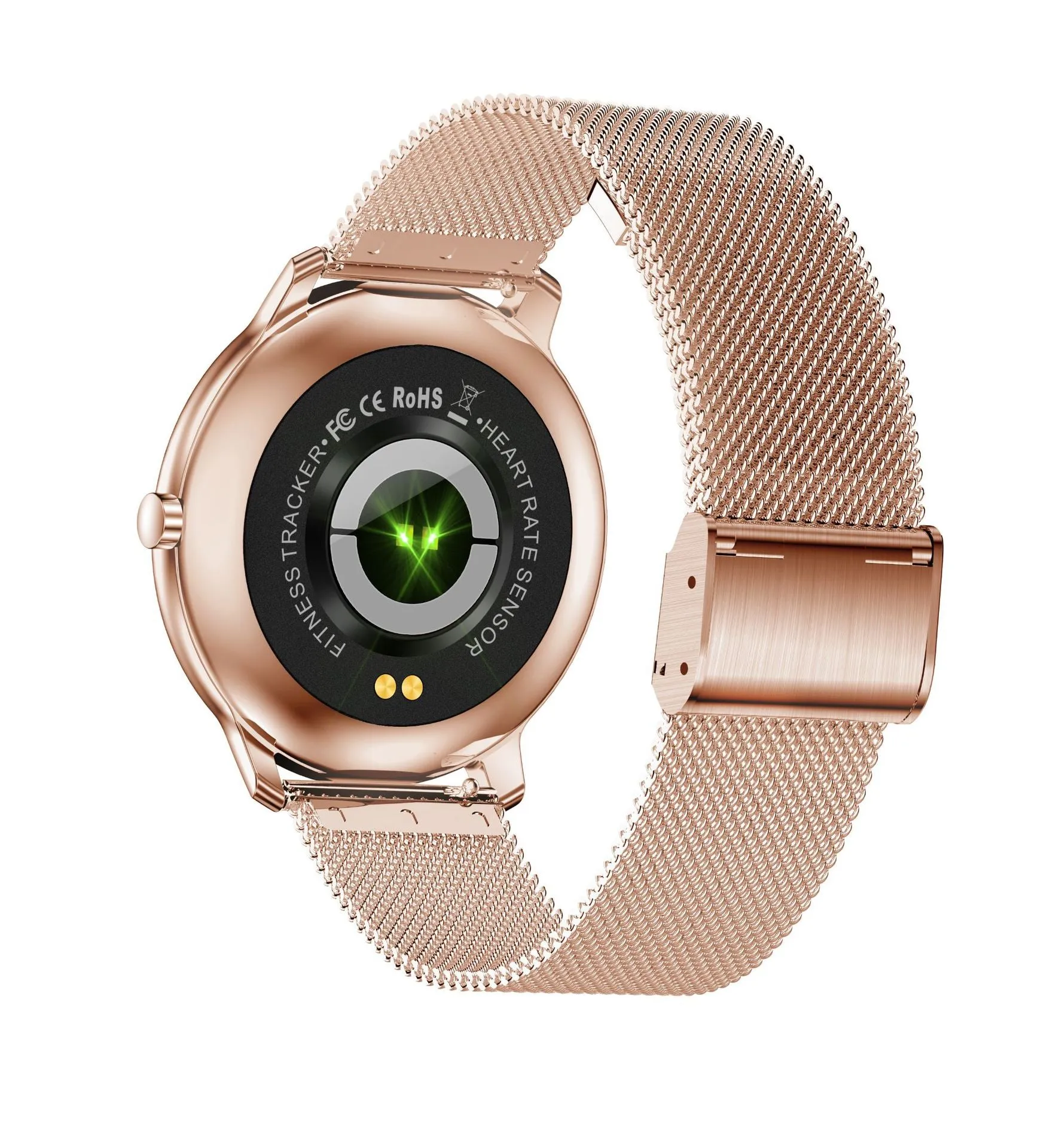 Female Heart Rate Sleep Monitoring Custom Dial Bluetooth Sports Bracelet Watch