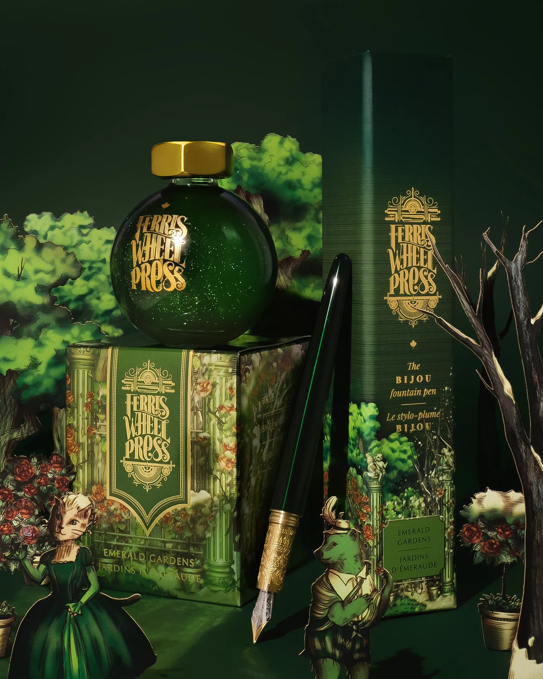 FerriTales™ Ferris Wheel Press | Beauty and the Beast | Emerald Gardens 20ml