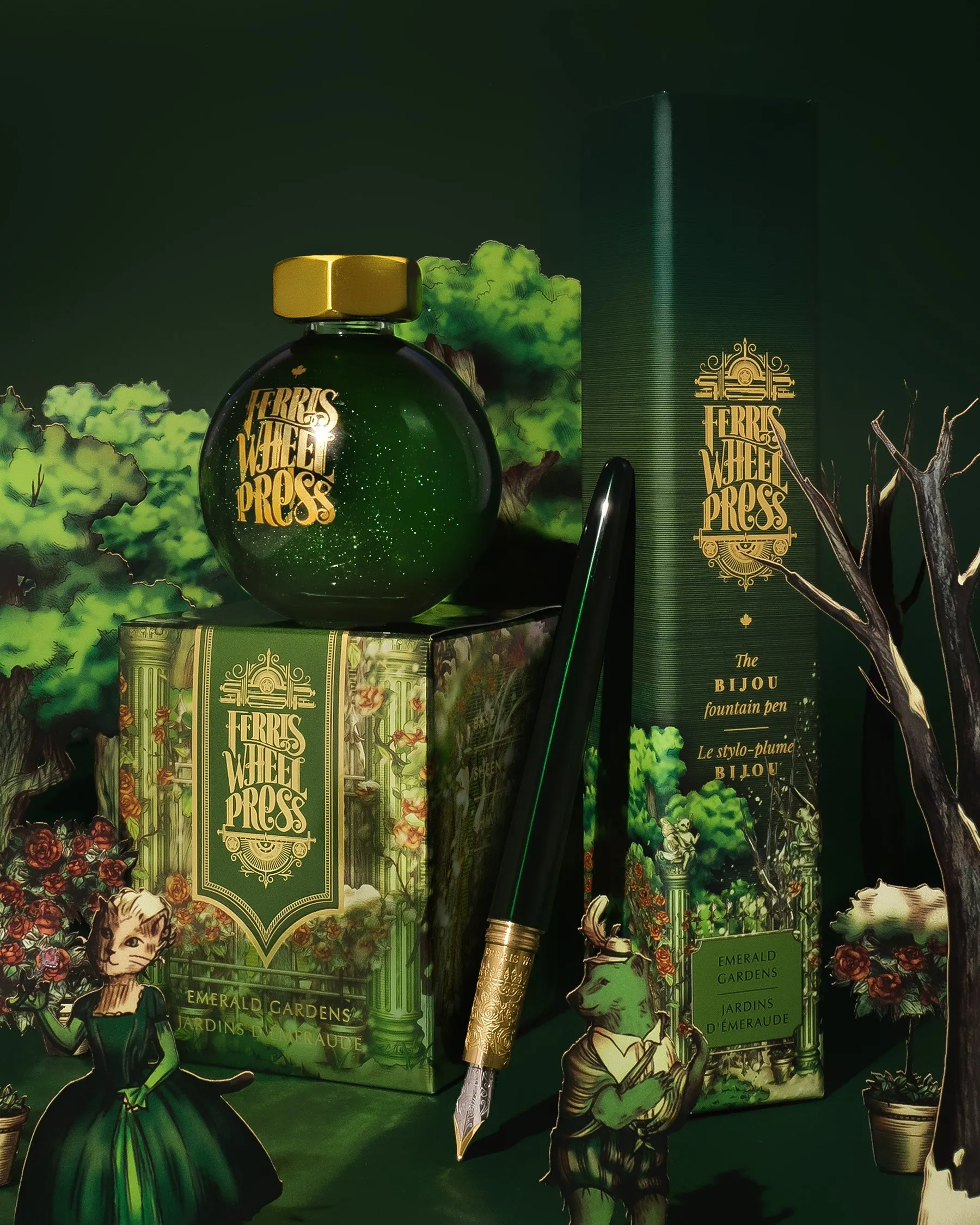 FerriTales™ Ferris Wheel Press | Beauty and the Beast | Emerald Gardens 85ml