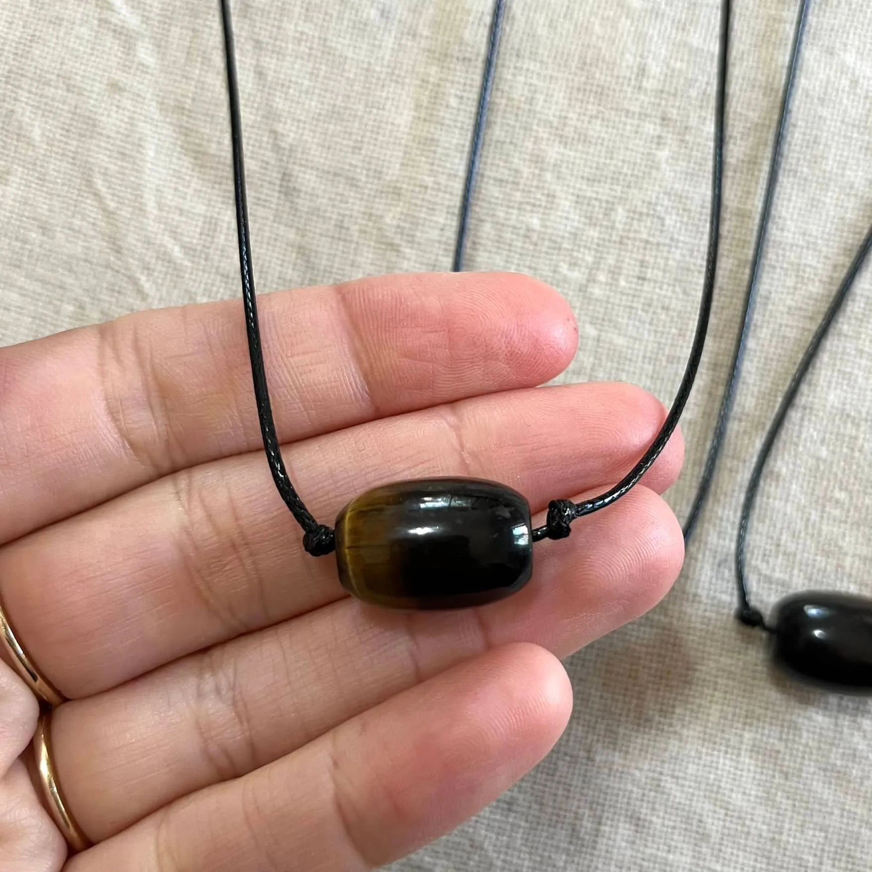 Fortune Pendant - Tiger Eye