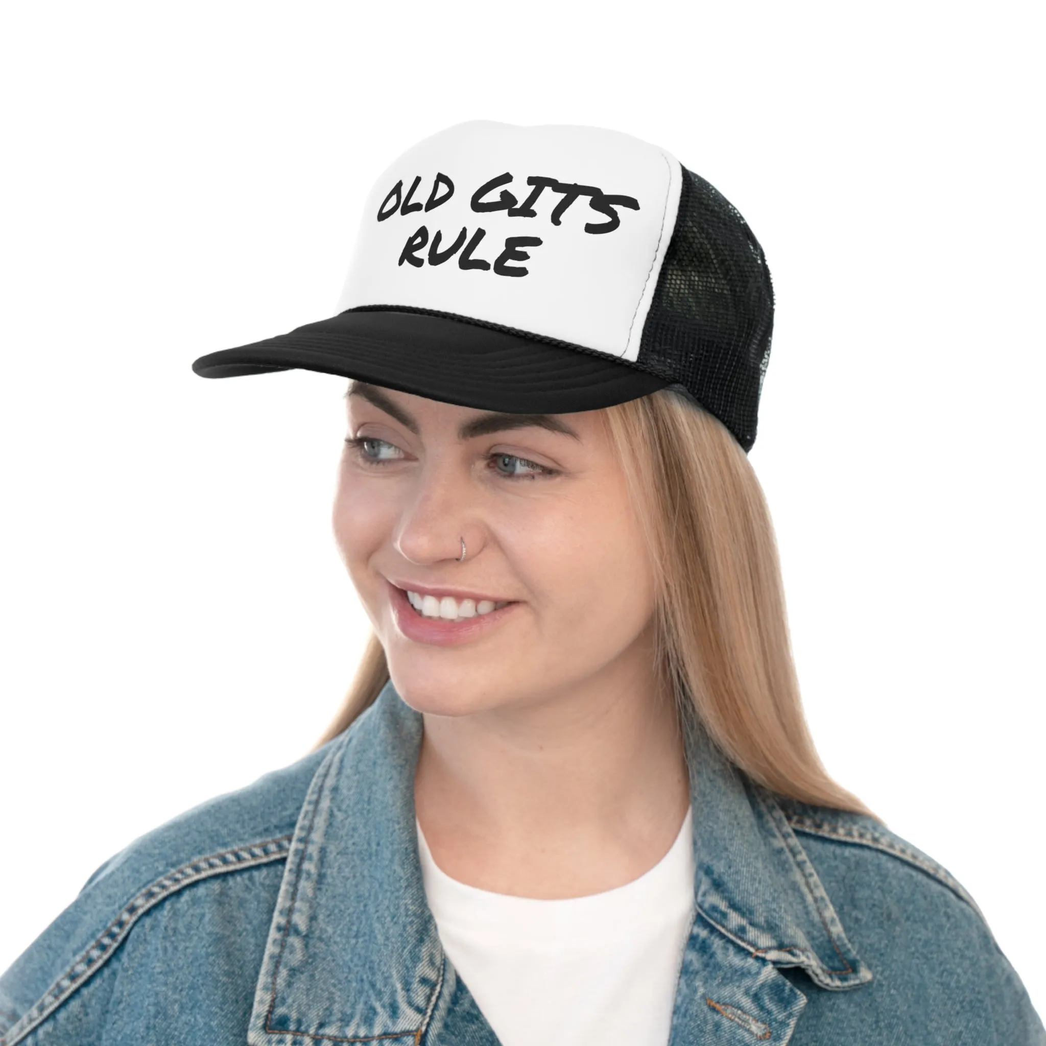 Funny Trucker Cap | Old Gits Rule |