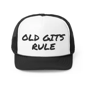 Funny Trucker Cap | Old Gits Rule |