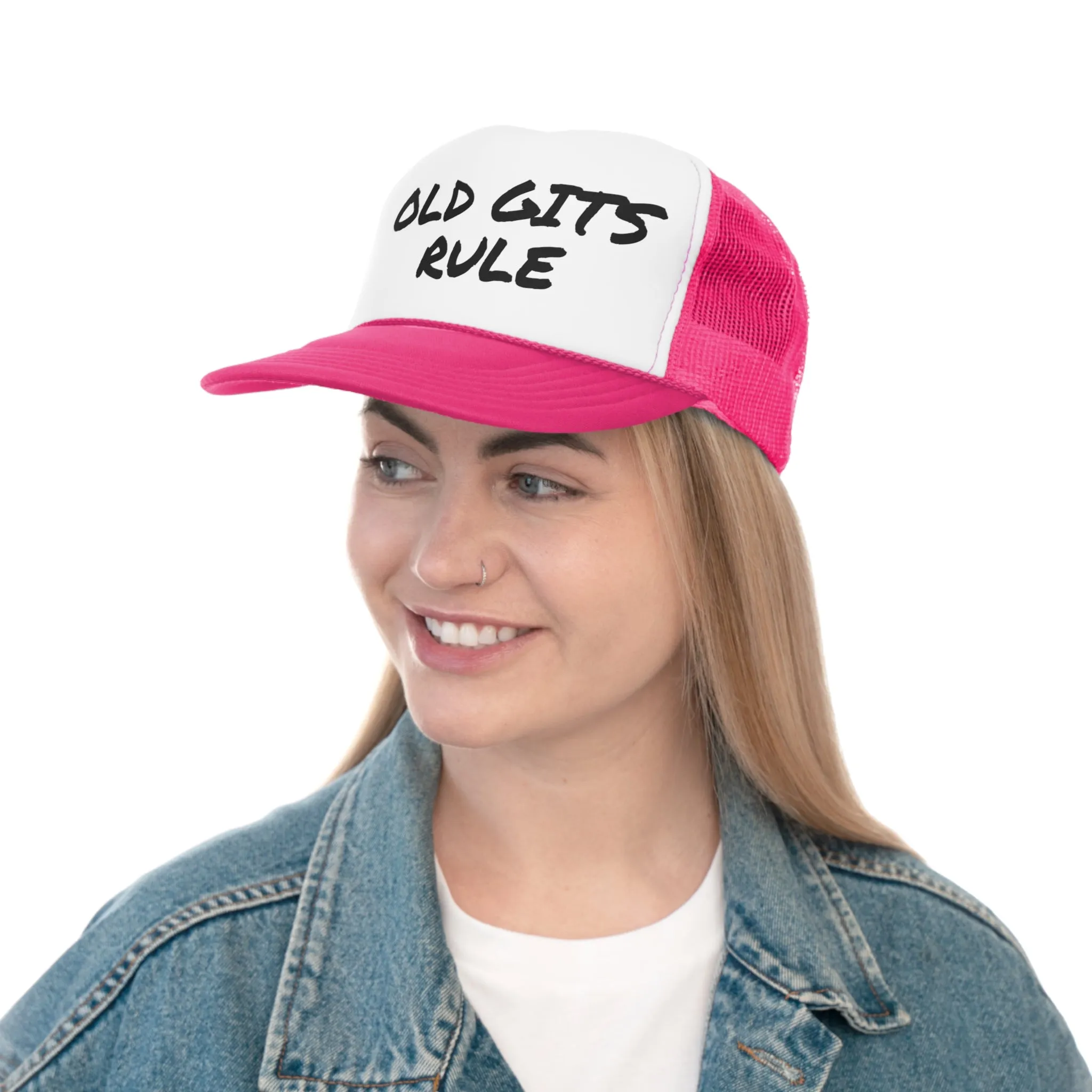 Funny Trucker Cap | Old Gits Rule |