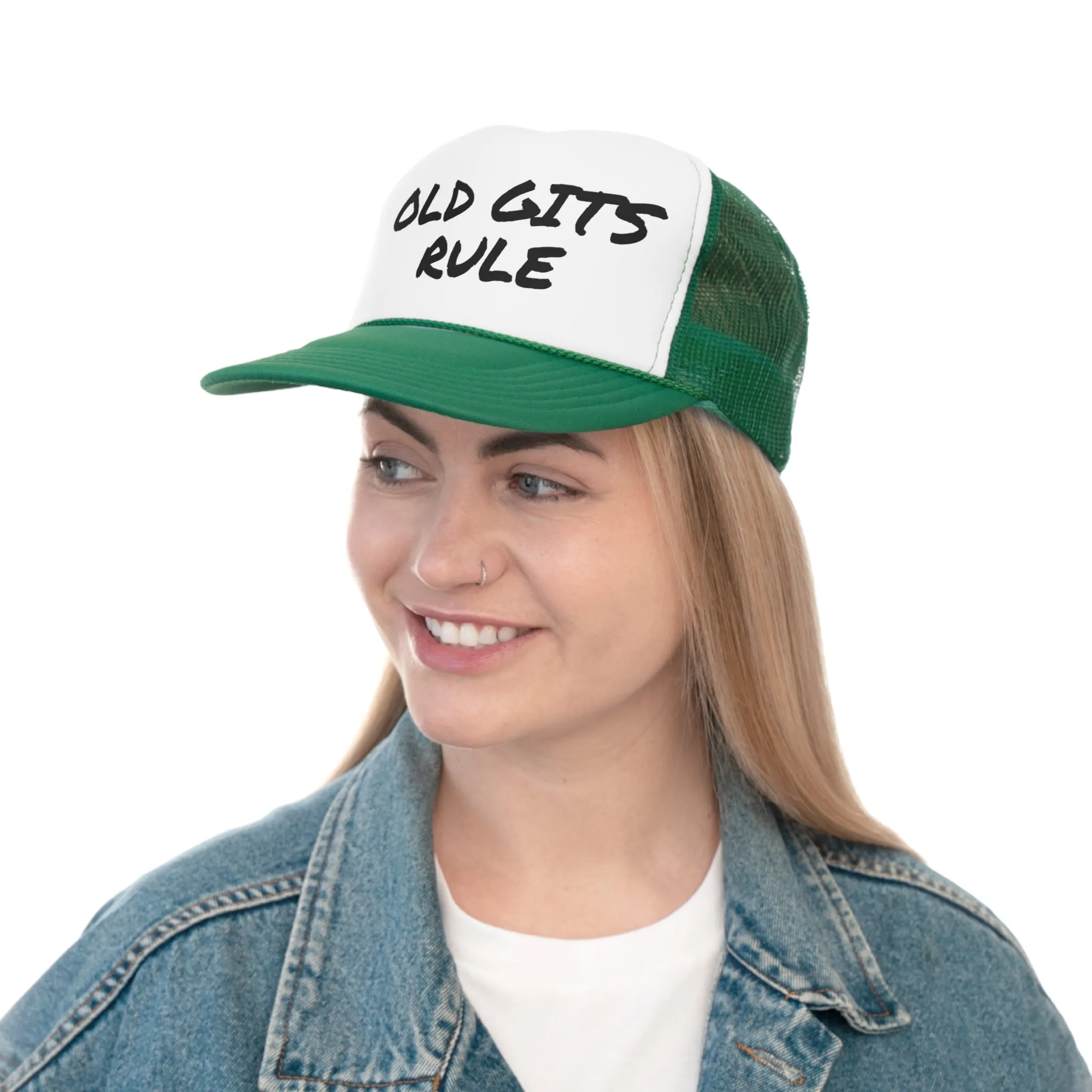 Funny Trucker Cap | Old Gits Rule |