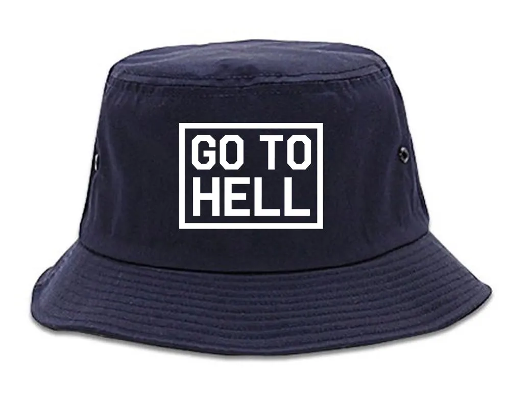 Go To Hell Mens Bucket Hat