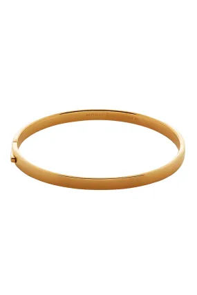 Gold Plated Vermeil Silver Essential Bangle Bracelet