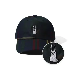 GR OPEN ZIPPER CAP NAVY CHECK