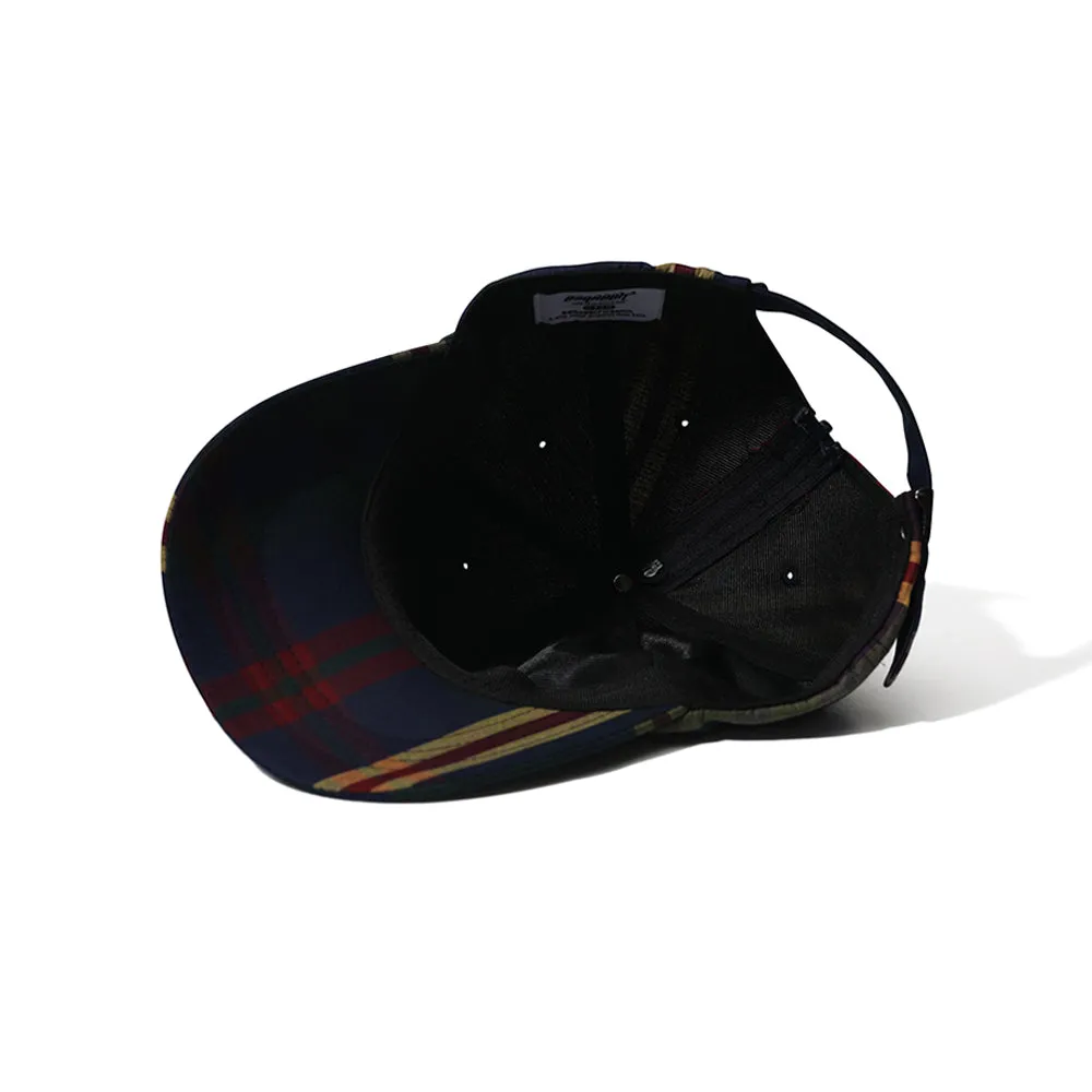 GR OPEN ZIPPER CAP NAVY CHECK