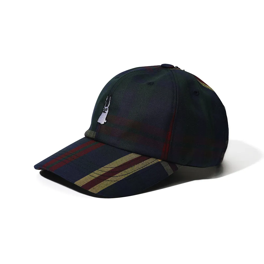 GR OPEN ZIPPER CAP NAVY CHECK