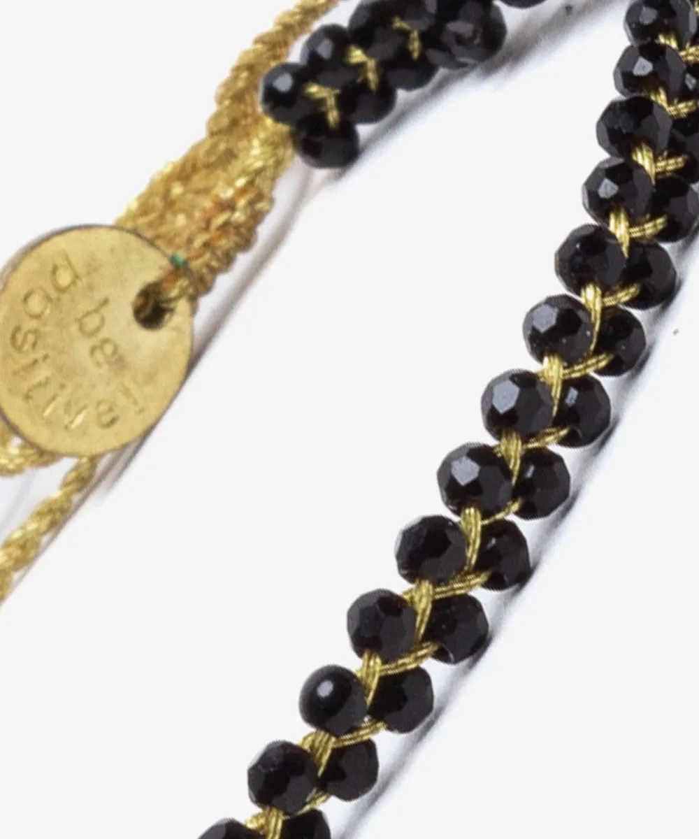 GUANABANA - Polux Bracelet Collection - Black Spinel