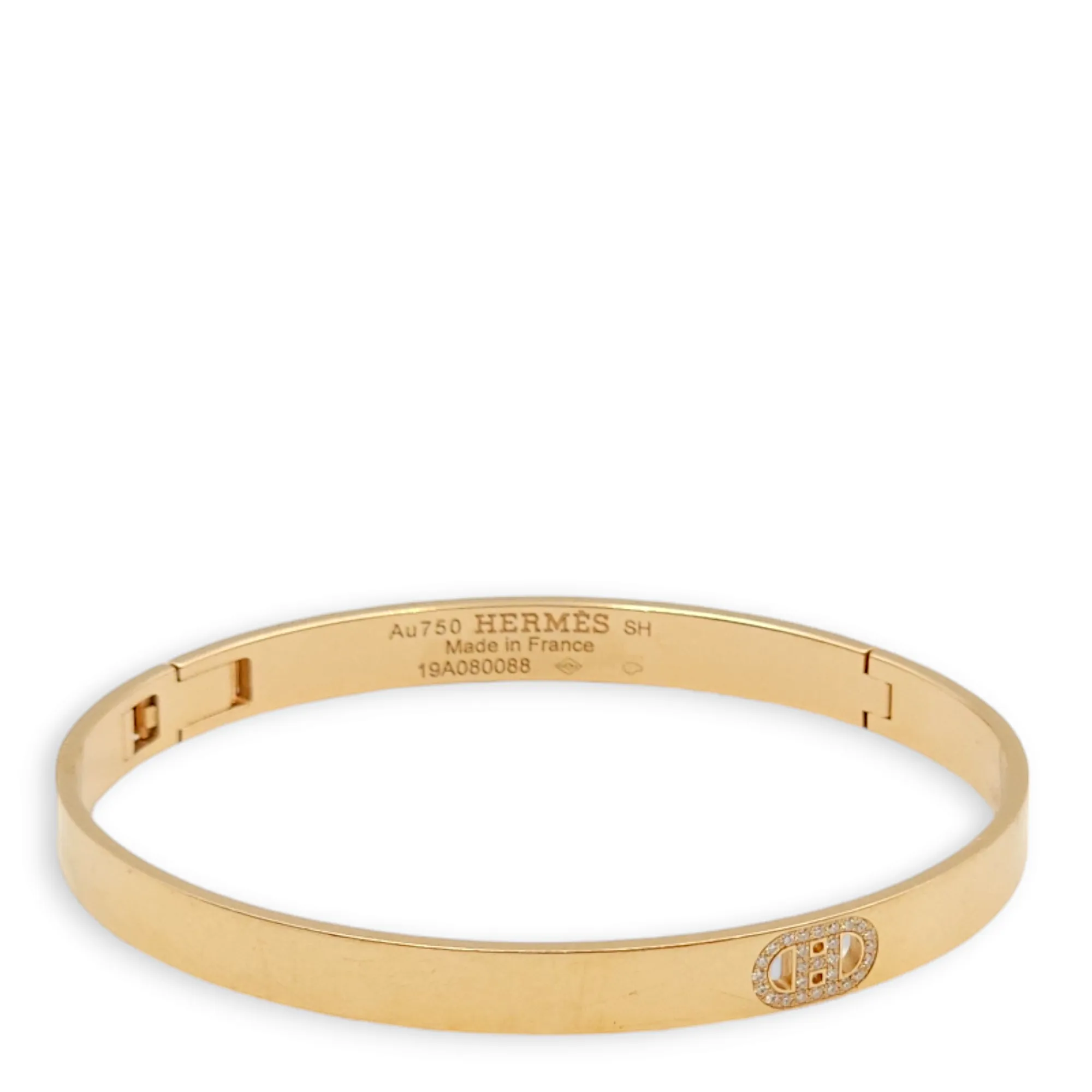 H D'ancre SH 0.07 Carat Bracelet in Rose Gold