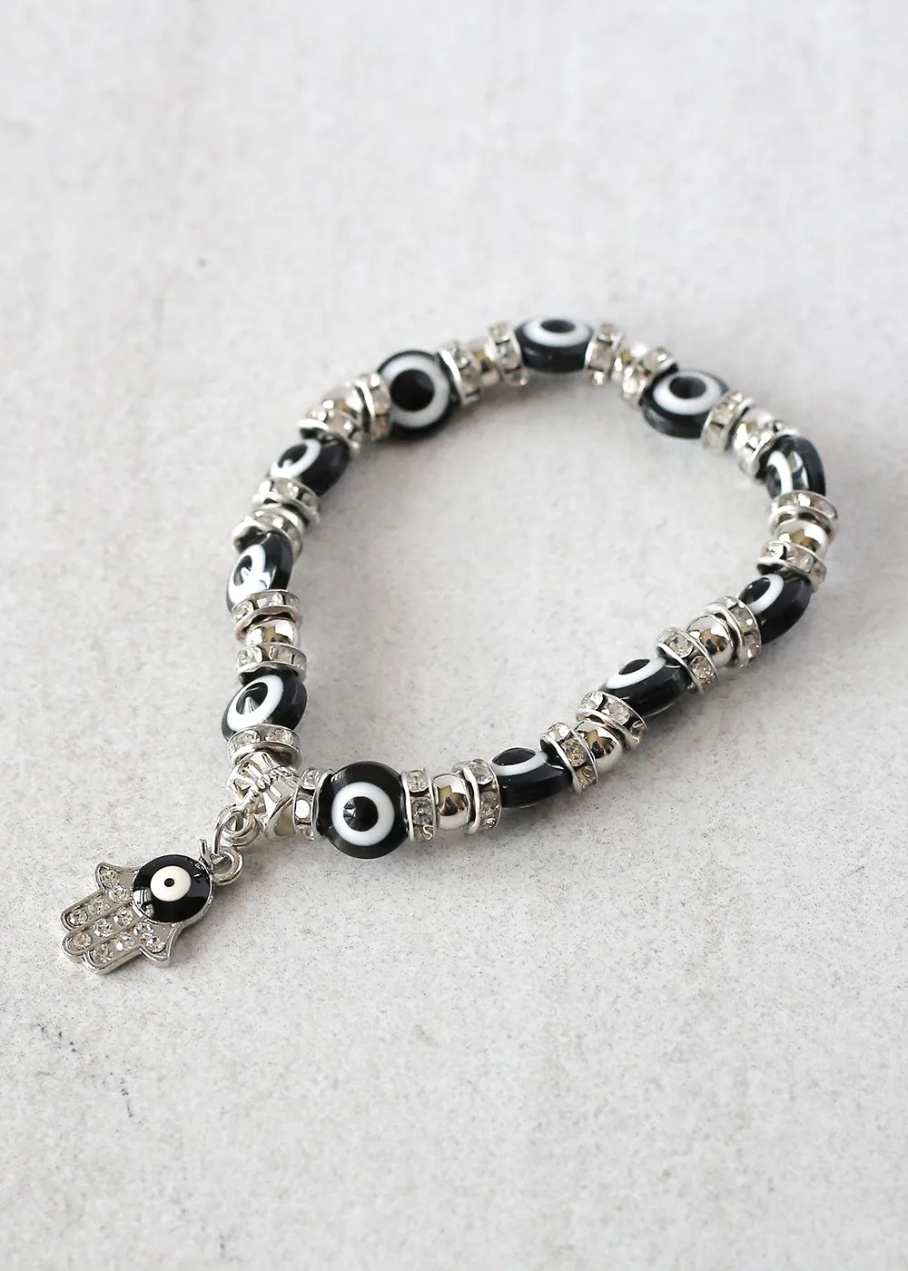 Hamsa Hand   Evil Eye Bracelet