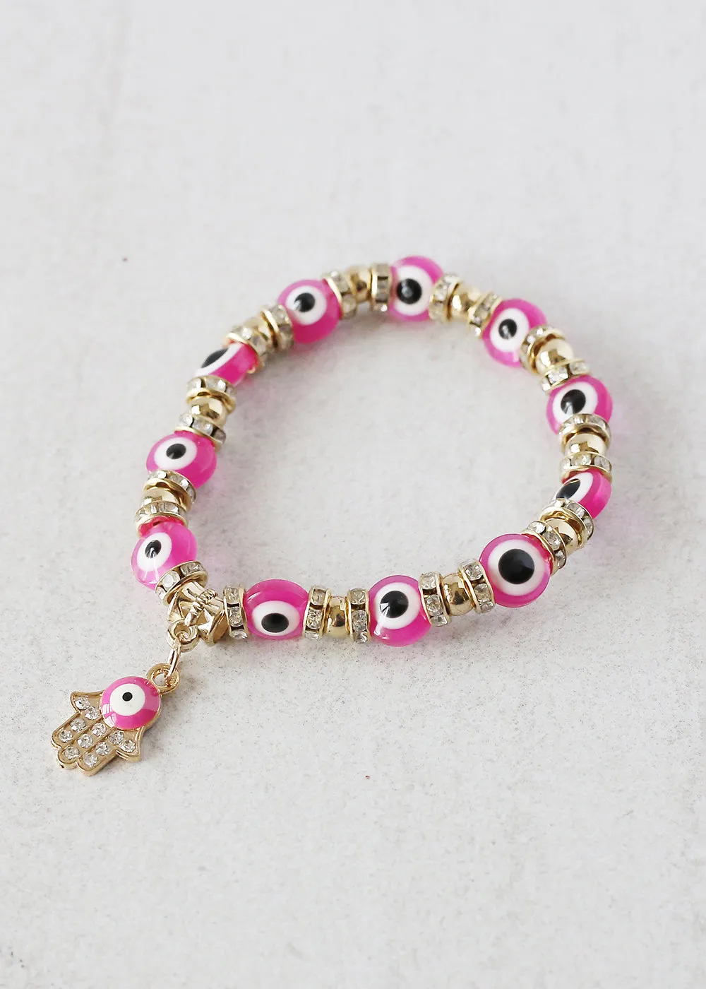Hamsa Hand   Evil Eye Bracelet